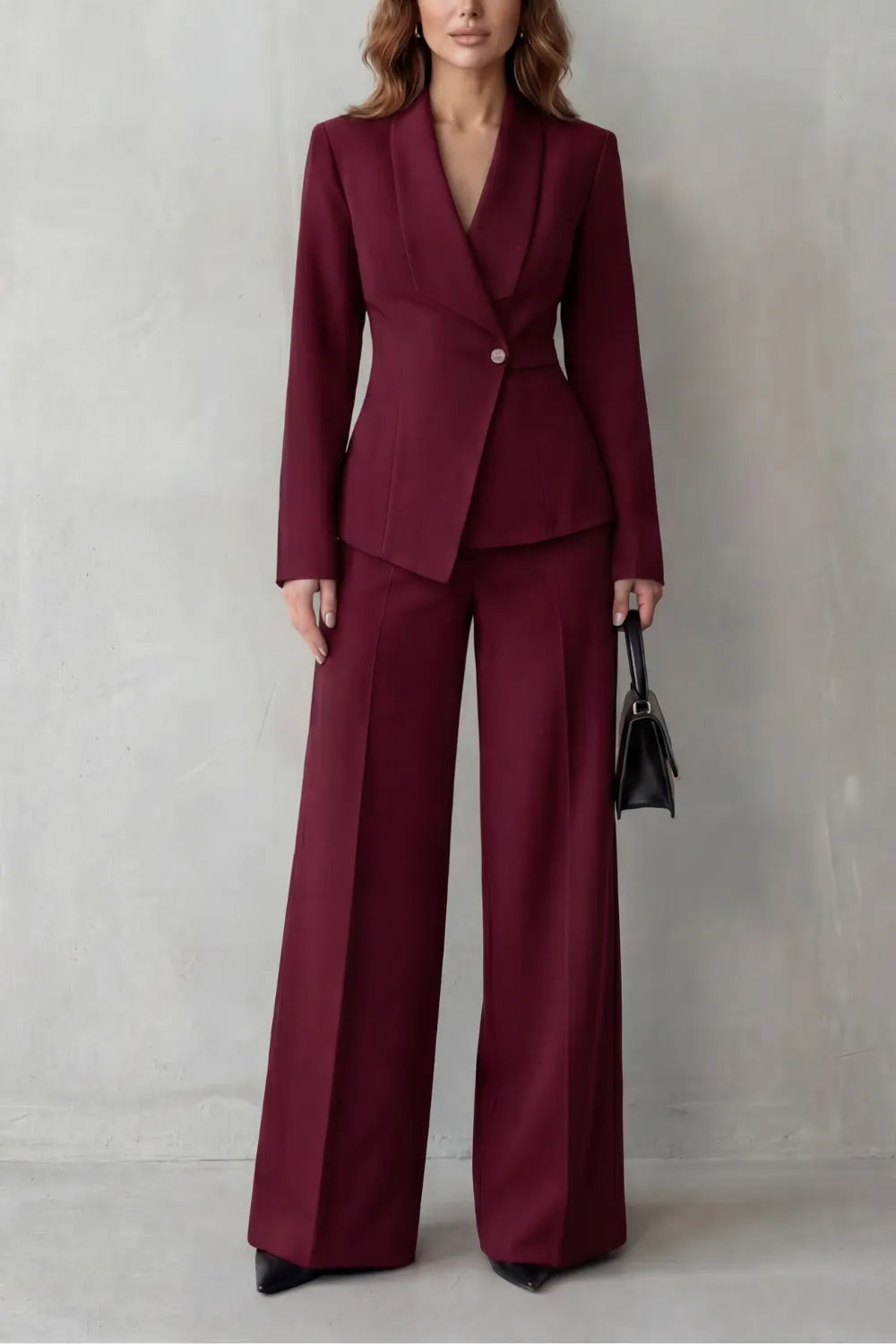 Sculpted waist – Tailored suit set