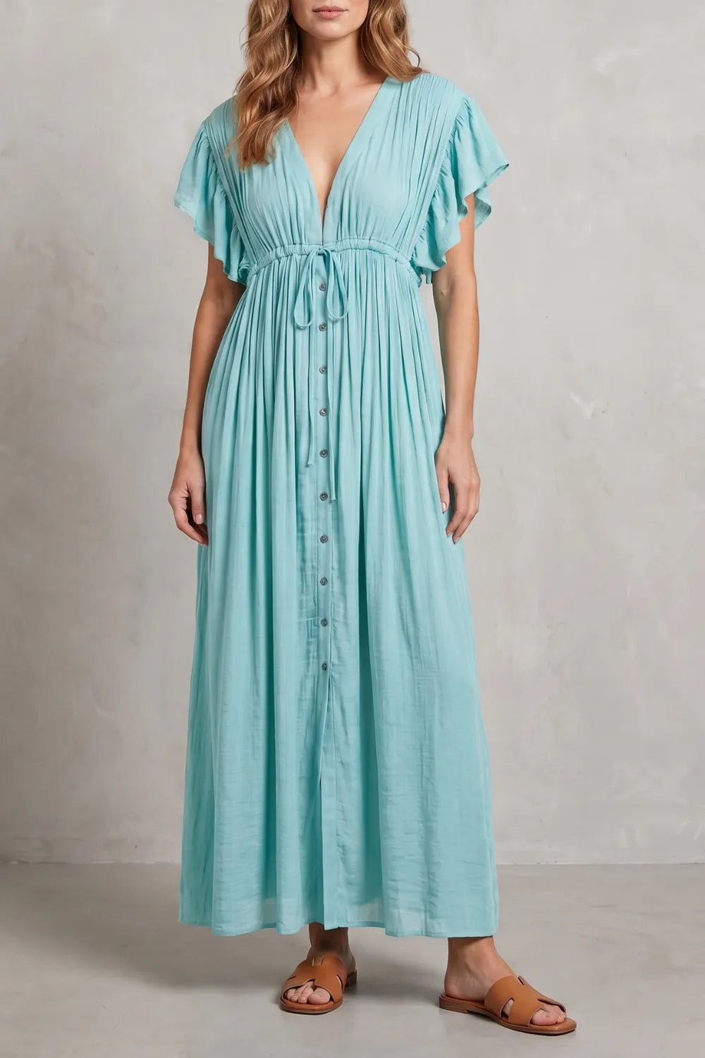 Airy resort elegance – Maxi dress
