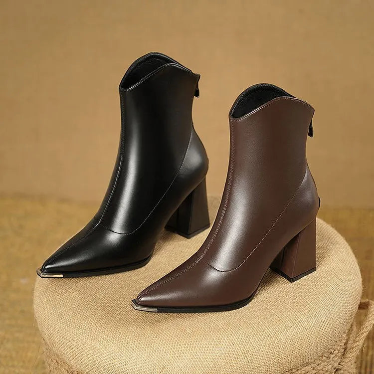 NOX? - Chrome Tip Chelsea Boots