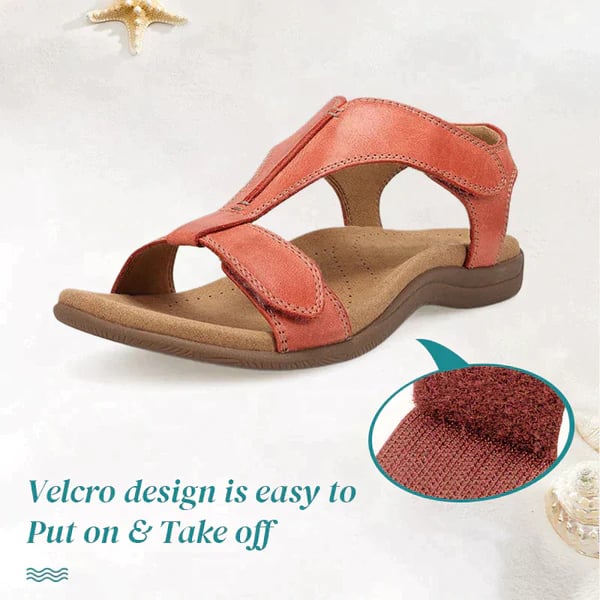 Comfortable Women's Velcro Wedge Orthopedic Sandals