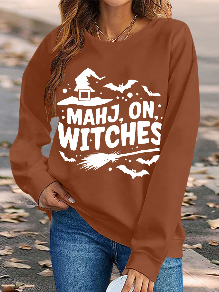 Women's mahj,on,witchs sweatshirts