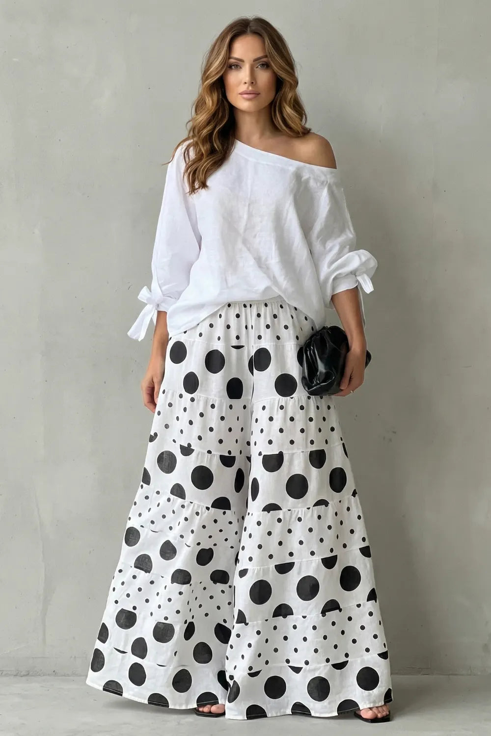 Playful polka flow – Two piece set