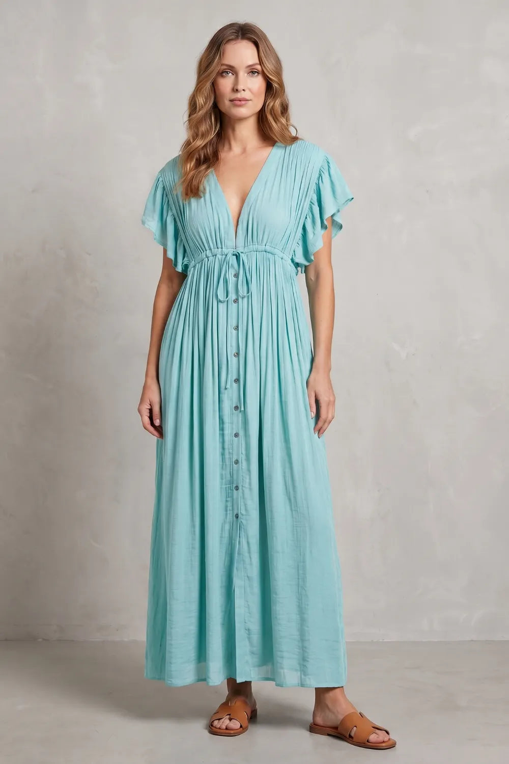 Airy resort elegance – Maxi dress