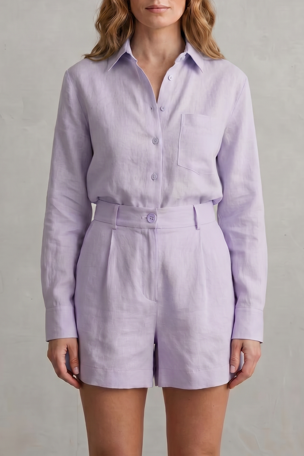 Relaxed linen elegance – Two piece set