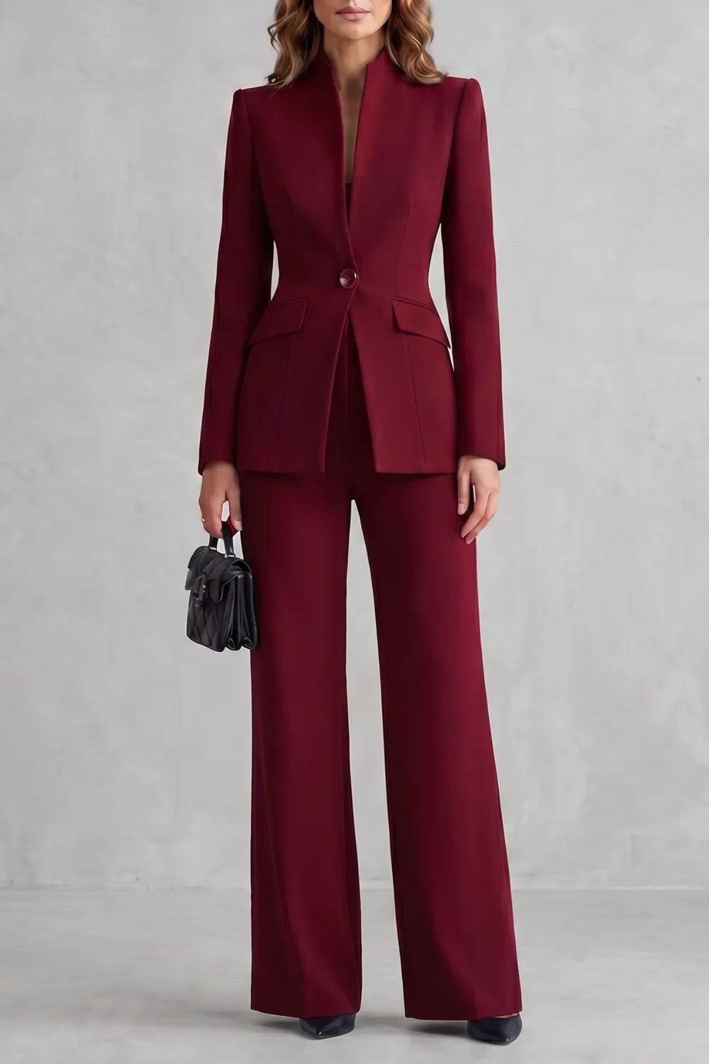 Sculpted tailoring – Trouser suit set