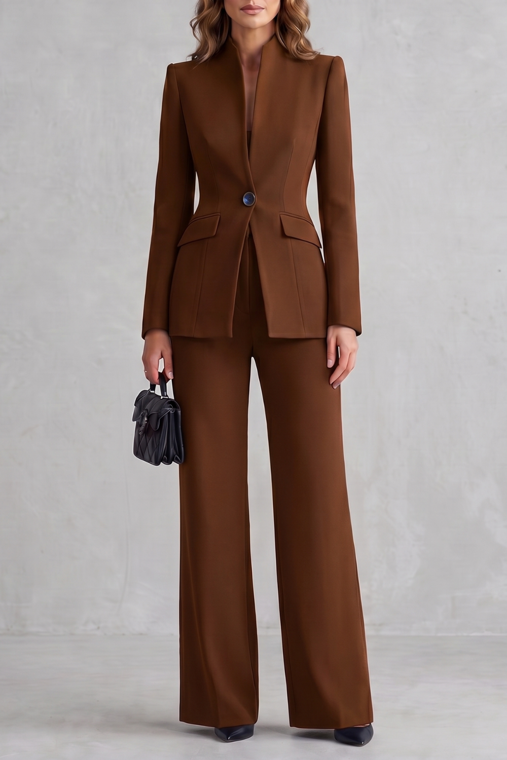 Sculpted tailoring – Trouser suit set
