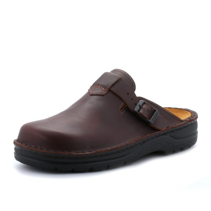 Orthopedic Leather Comfort Slippers