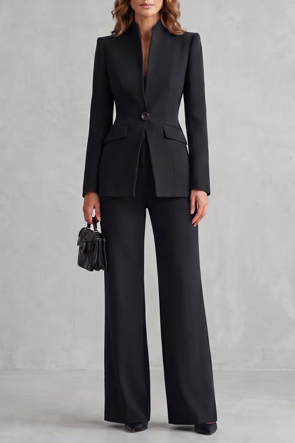 Sculpted tailoring – Trouser suit set