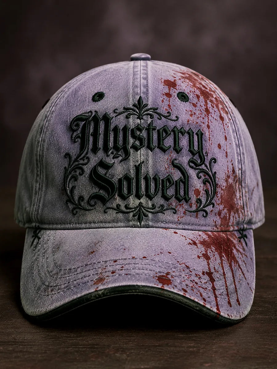 Halloween Blood Retro Art Print Casual Baseball Cap