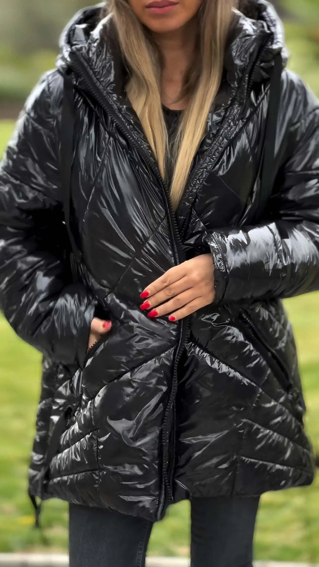 Women's Hooded Long Sleeve Autumn and Winter Casual Cotton Coat