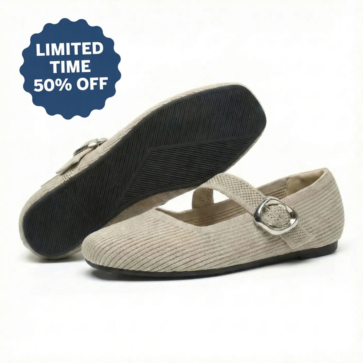 Mary Jane Comfort Flat