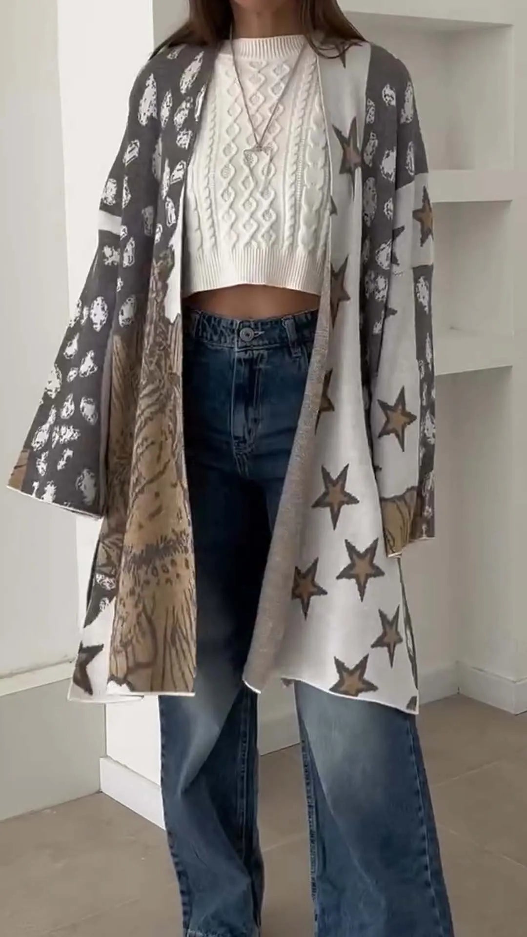 Women's Casual Print Jacket