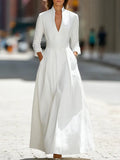 Women's Minimalist Elegant Long Dress