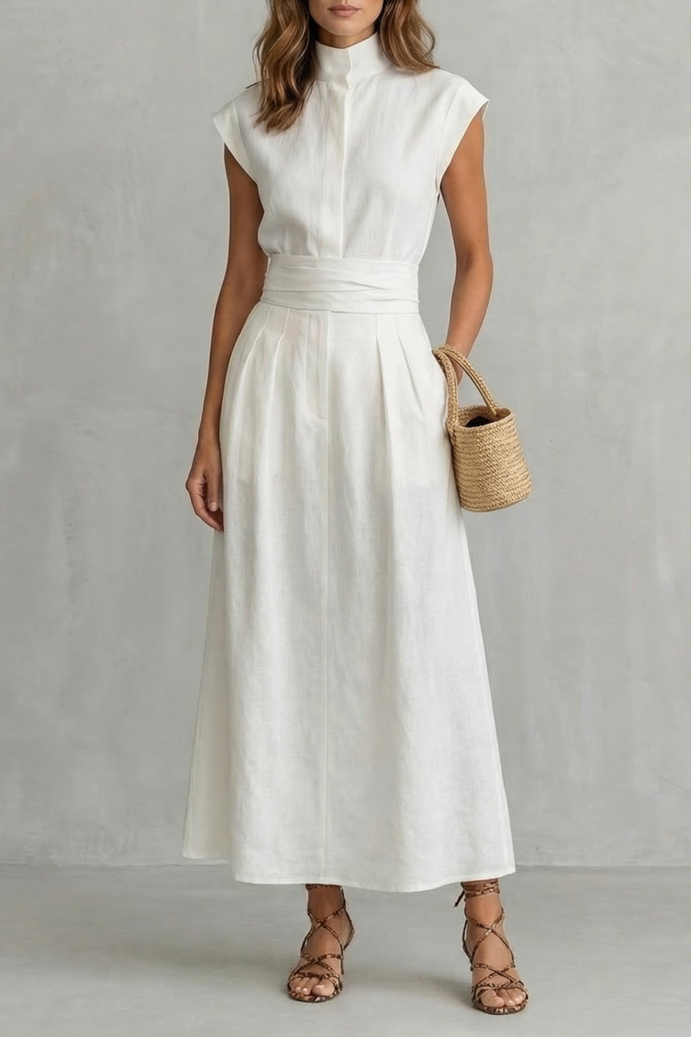 Refined waist detail – Maxi dress