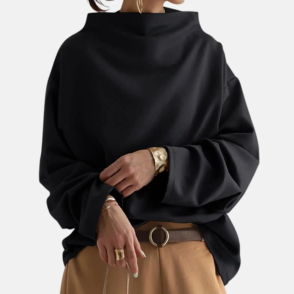Gabriella? | Chic High Neck Sweater