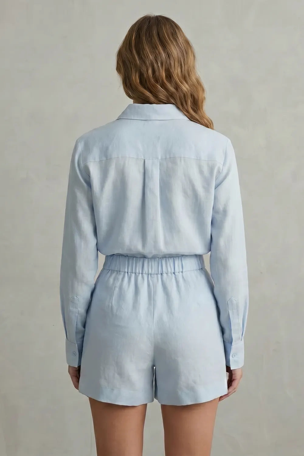 Relaxed linen elegance – Two piece set