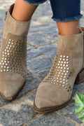 ANKLE BOOTS WITH STUDS
