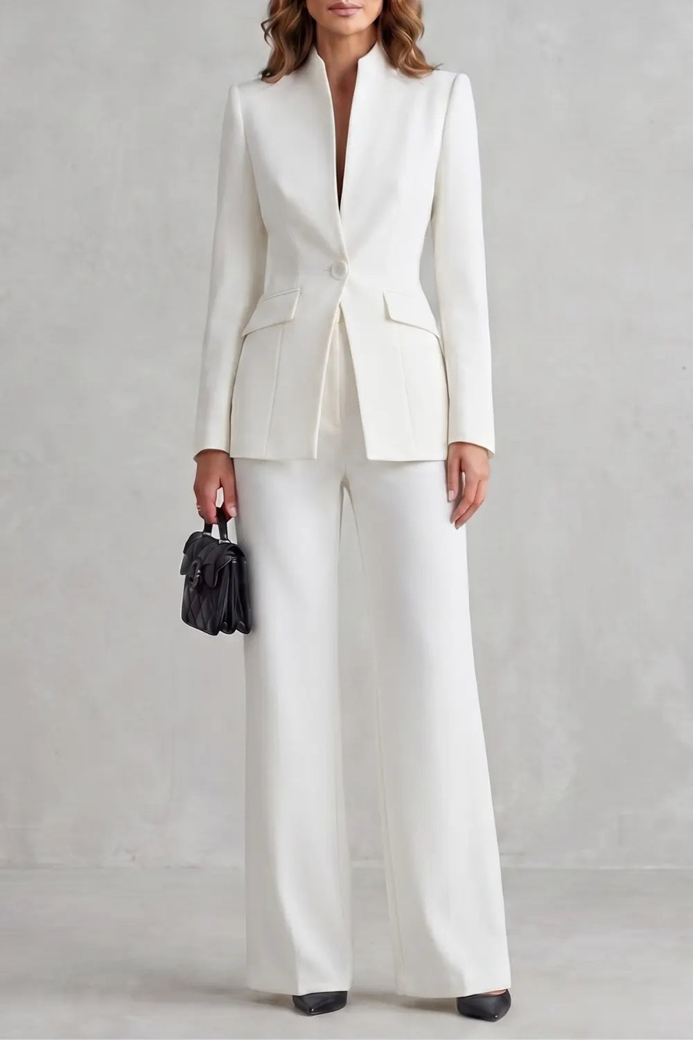 Sculpted tailoring – Trouser suit set