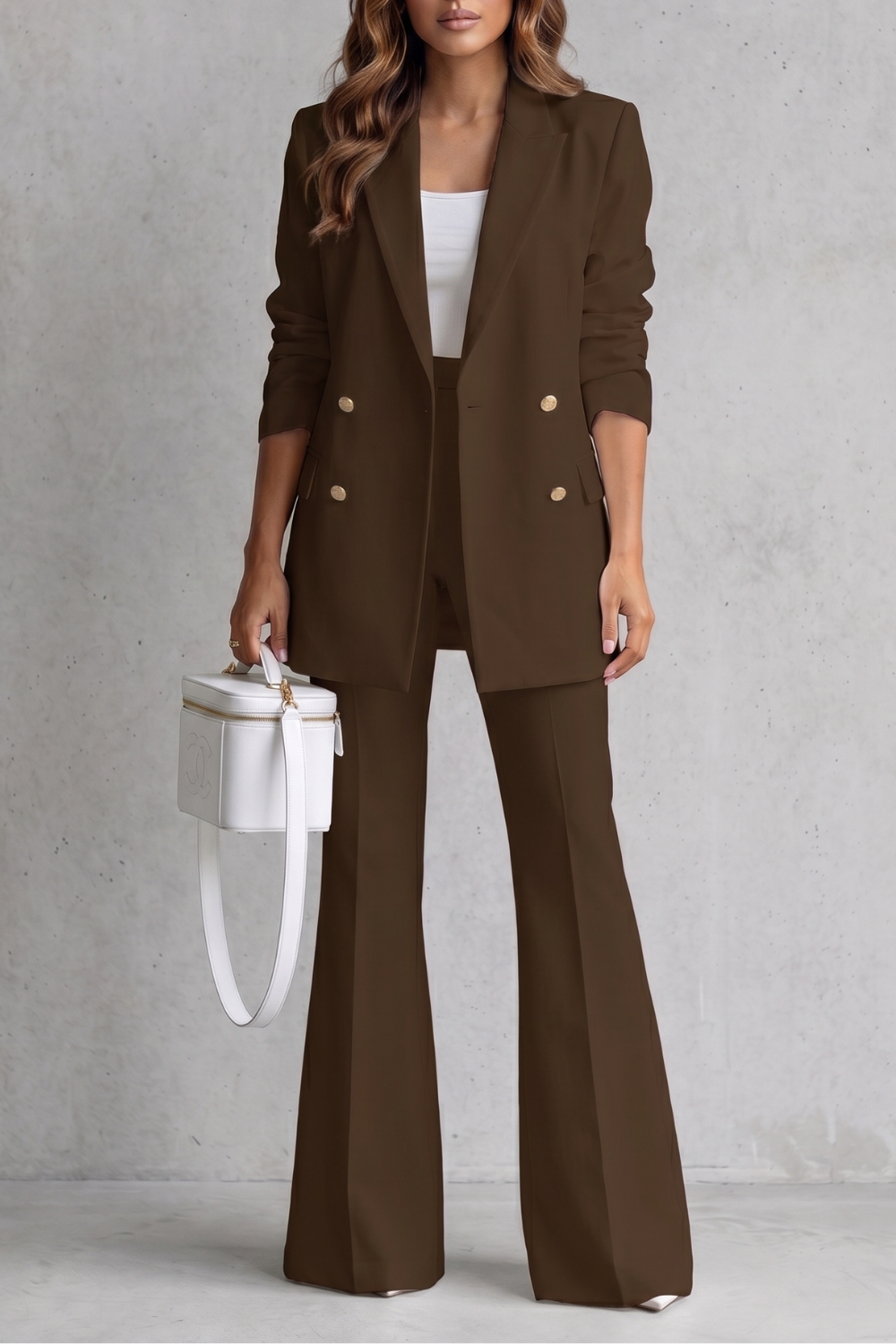 Refined tailored silhouette – Trouser suit set