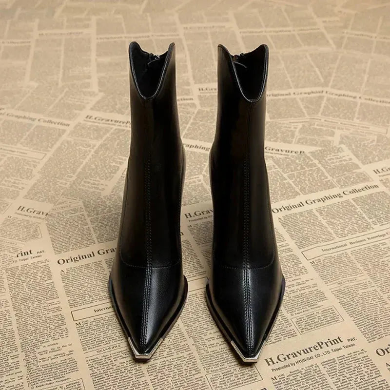 NOX? - Chrome Tip Chelsea Boots
