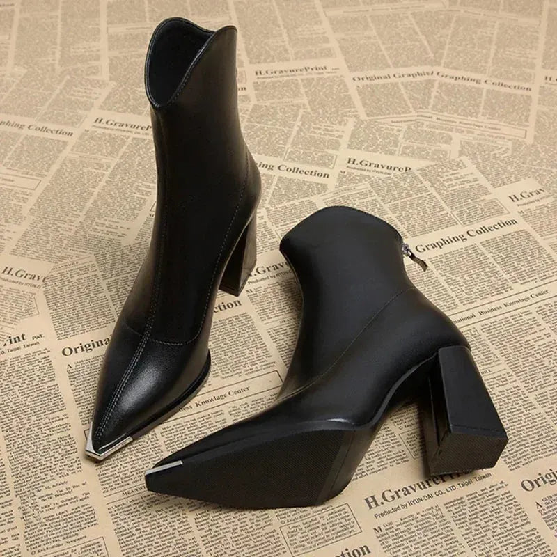 NOX? - Chrome Tip Chelsea Boots