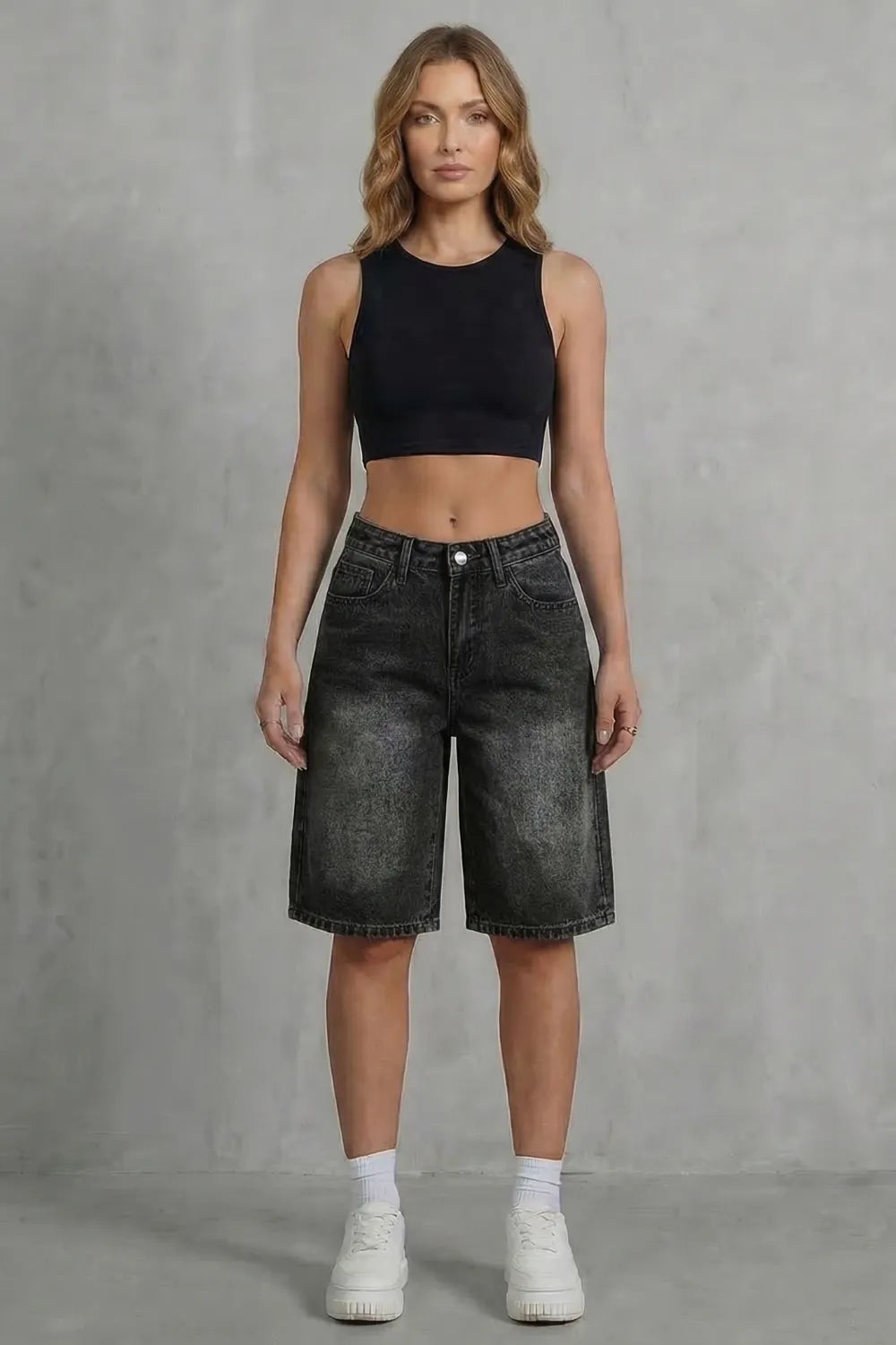 Vintage high waist – Denim shorts