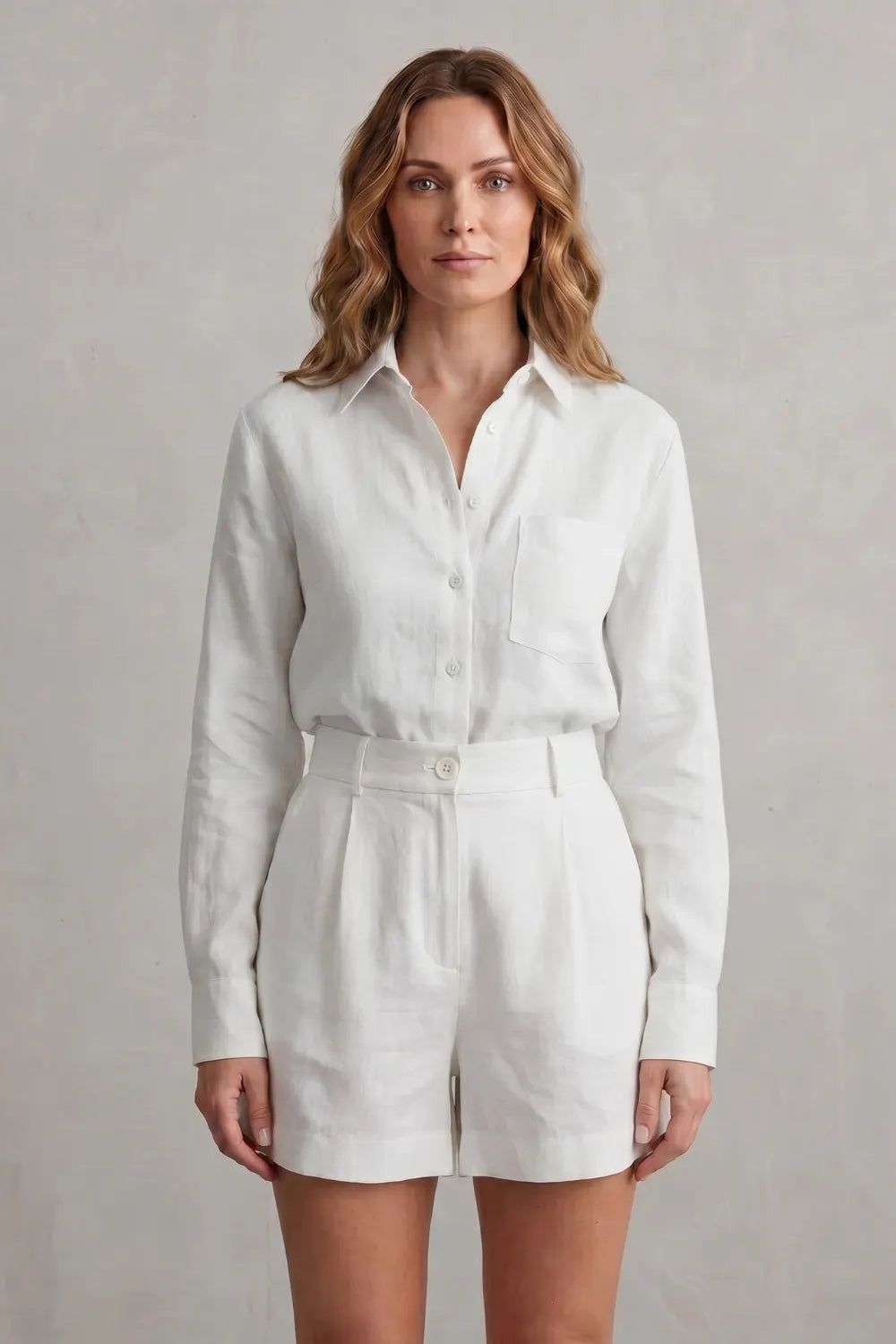 Relaxed linen elegance – Two piece set