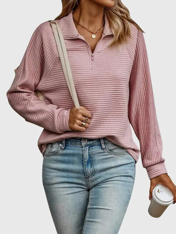 Abigail? | Elegant Sweater with Zipper