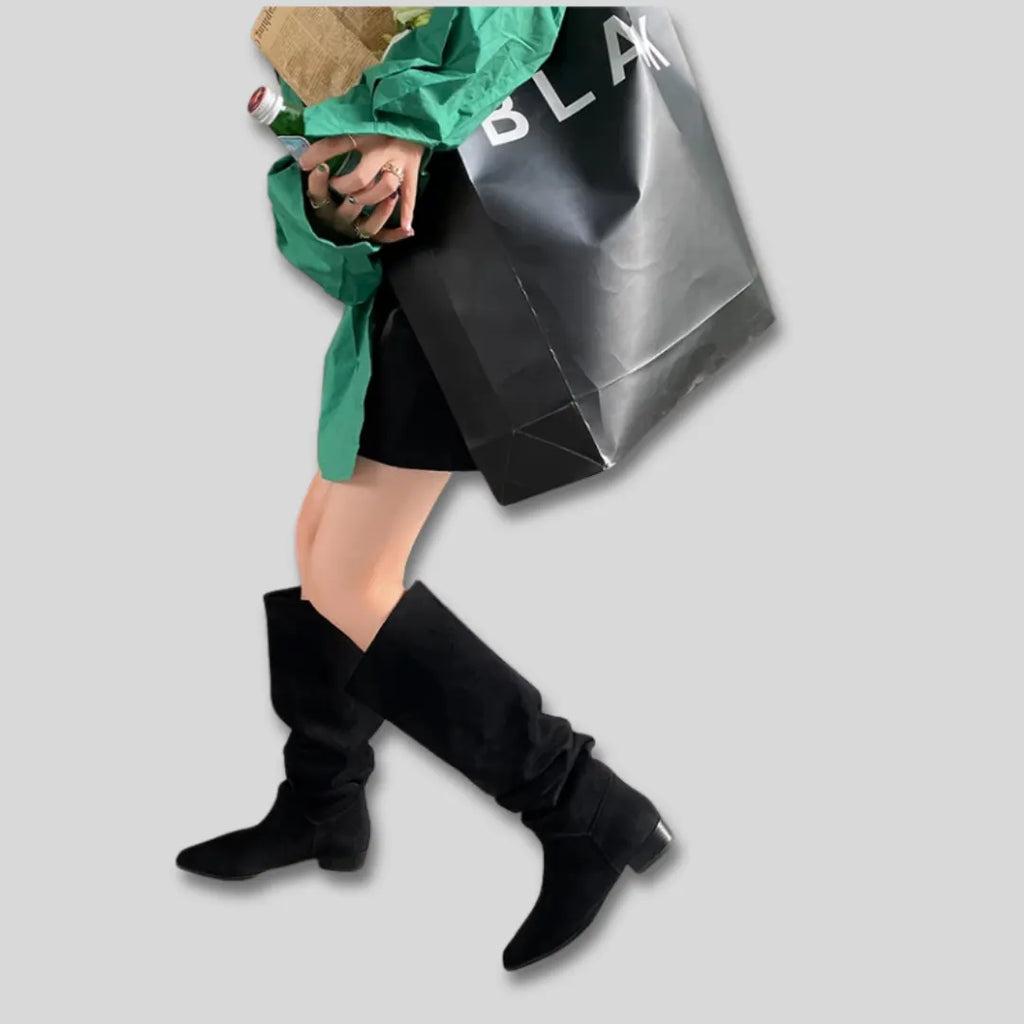 Laszlina - Elegant Knee High Boots