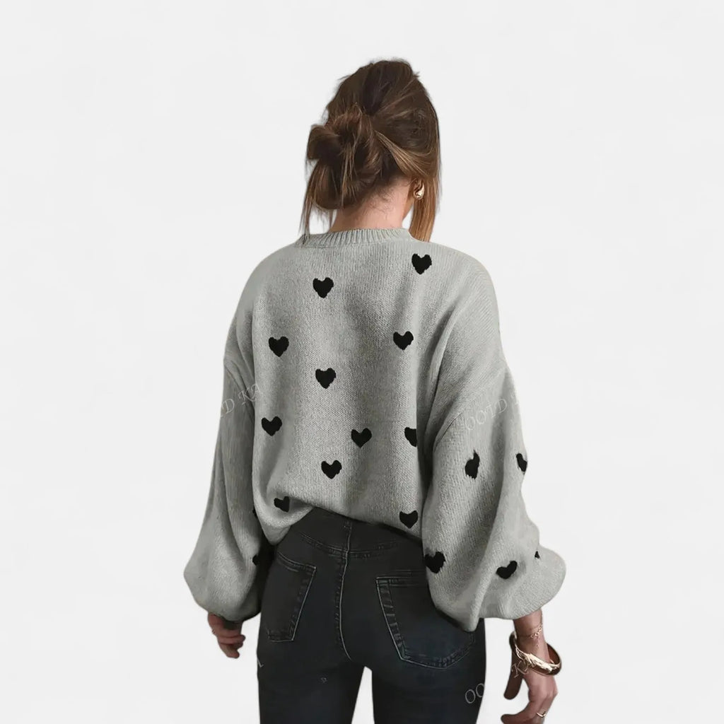 Isla Hearts Wool Sweater