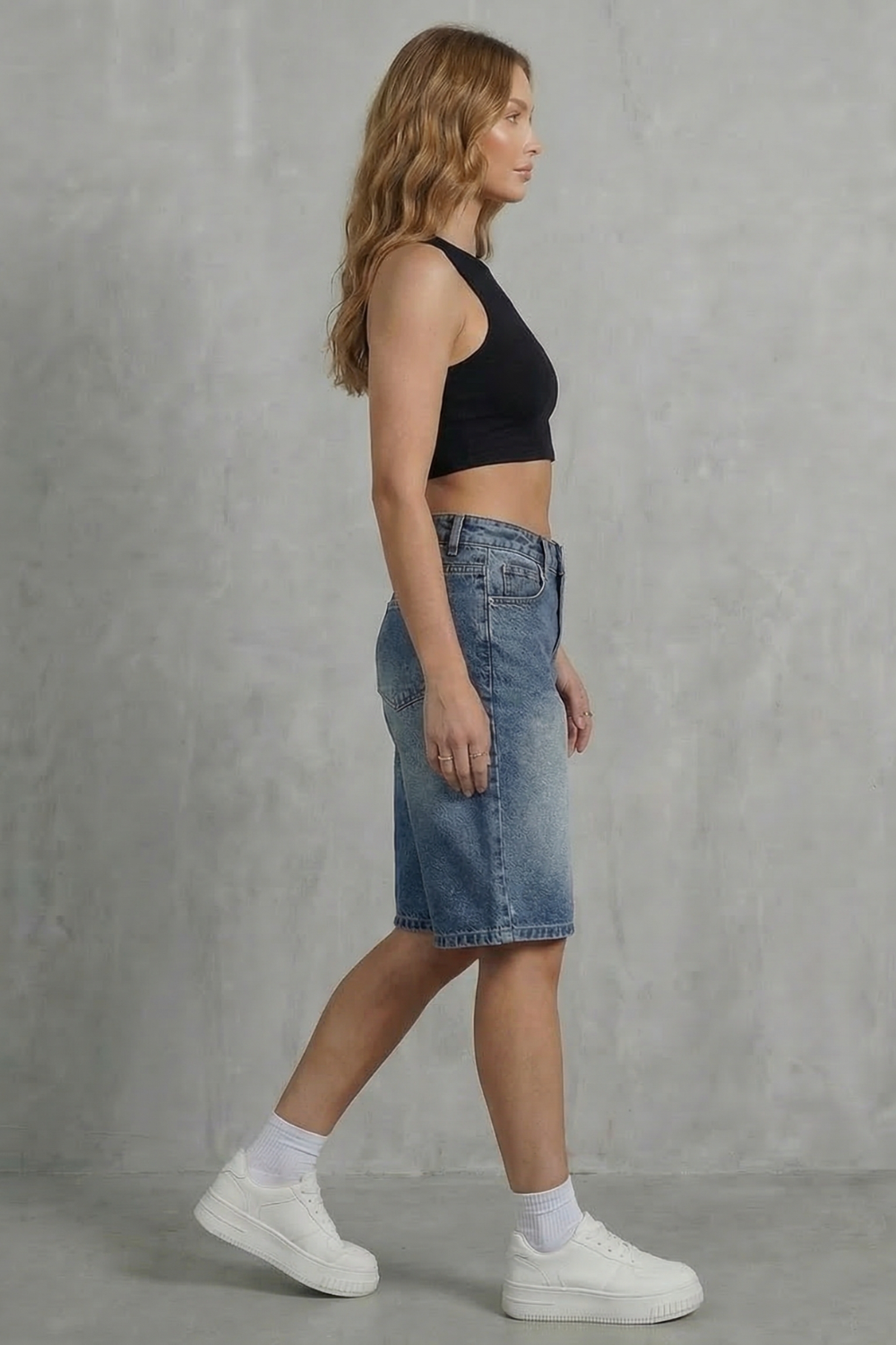 Vintage high waist – Denim shorts