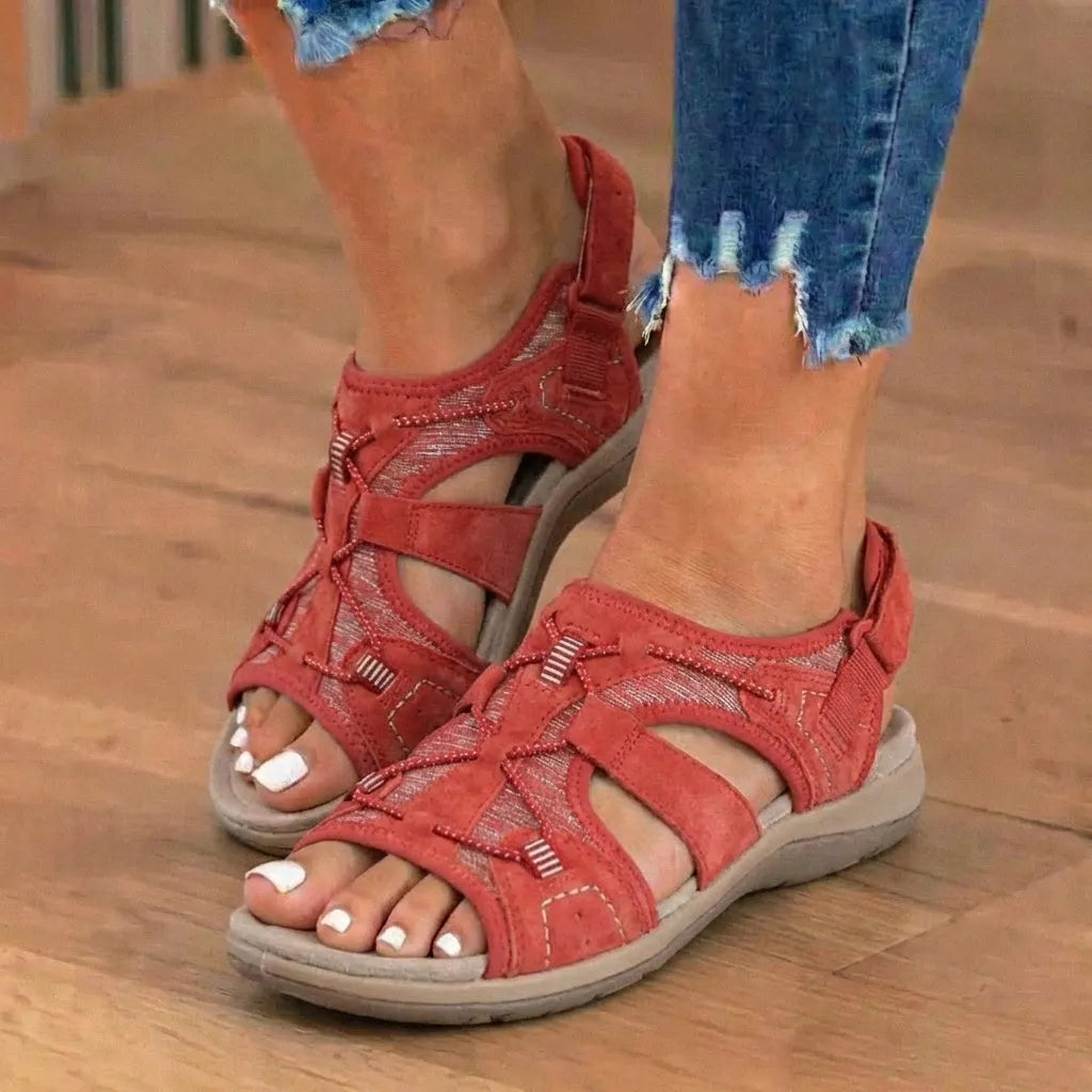 Orthopedic Sport Mesh Sandals - Multi-Strap Adjustable Design