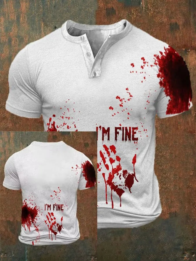 Halloween Men's Printed T-Shirt
