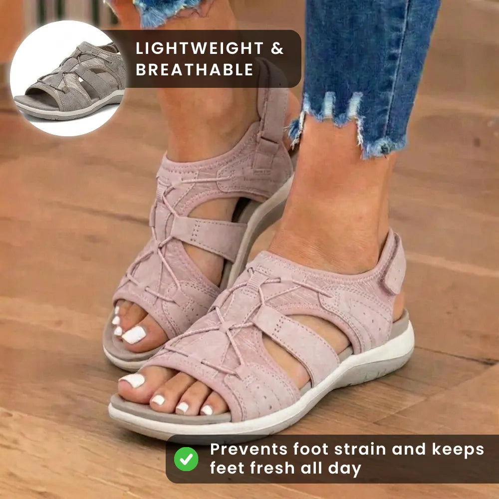Orthopedic Sport Mesh Sandals - Multi-Strap Adjustable Design