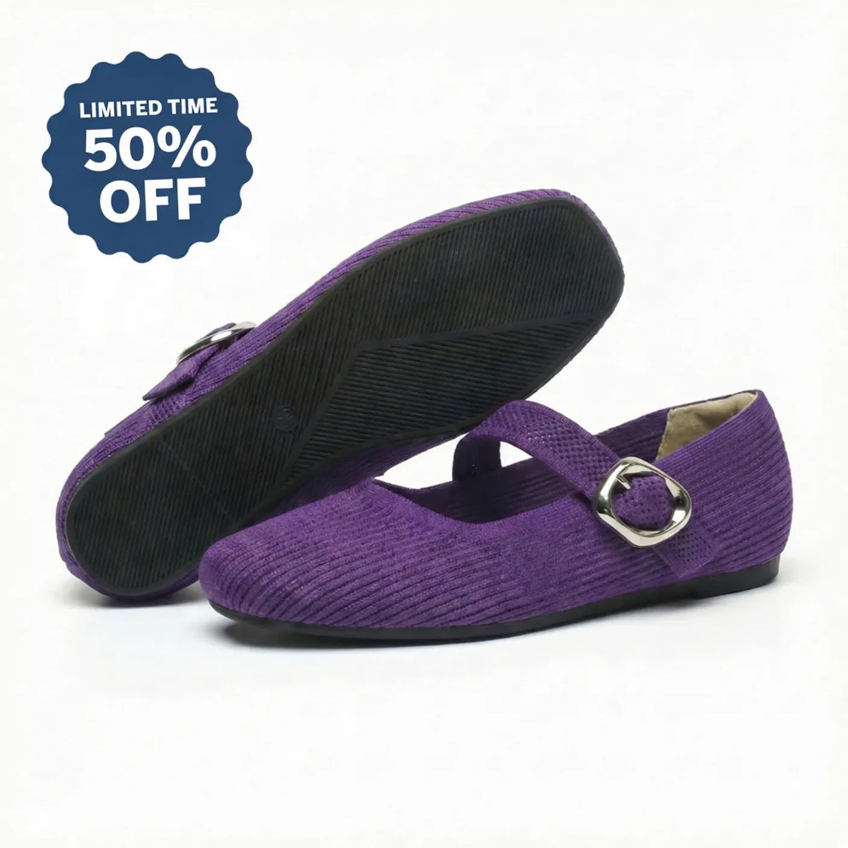 Mary Jane Comfort Flat