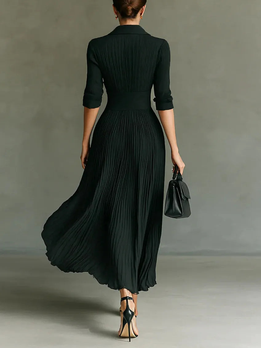 Maéline - Chic Fitted Waist Dress