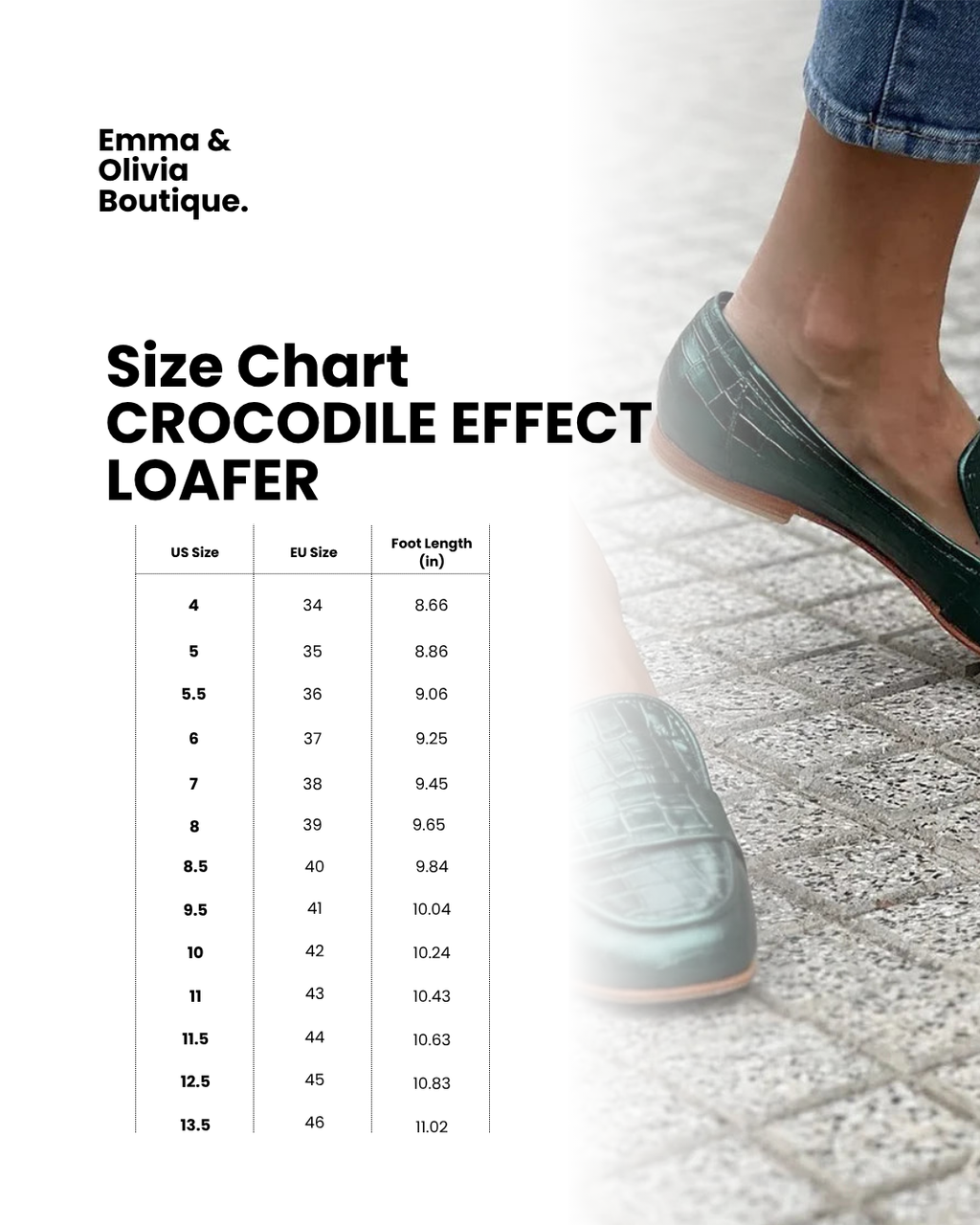 CROCODILE EFFECT LOAFER