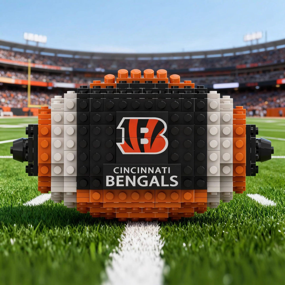 Cross-Border Rugby Series Educational Building Blocks for Fans: American-Style Assembly Toys, Sports, Wholesale, Building Blocks
