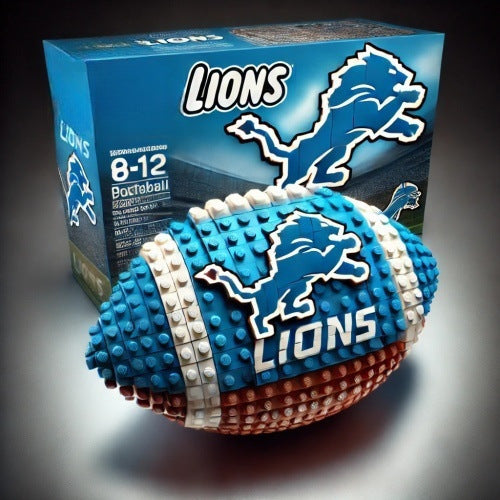 Cross-Border Rugby Series Educational Building Blocks for Fans: American-Style Assembly Toys, Sports, Wholesale, Building Blocks
