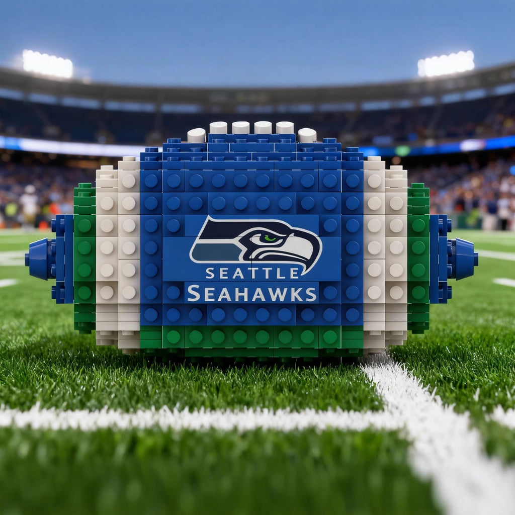 Cross-Border Rugby Series Educational Building Blocks for Fans: American-Style Assembly Toys, Sports, Wholesale, Building Blocks