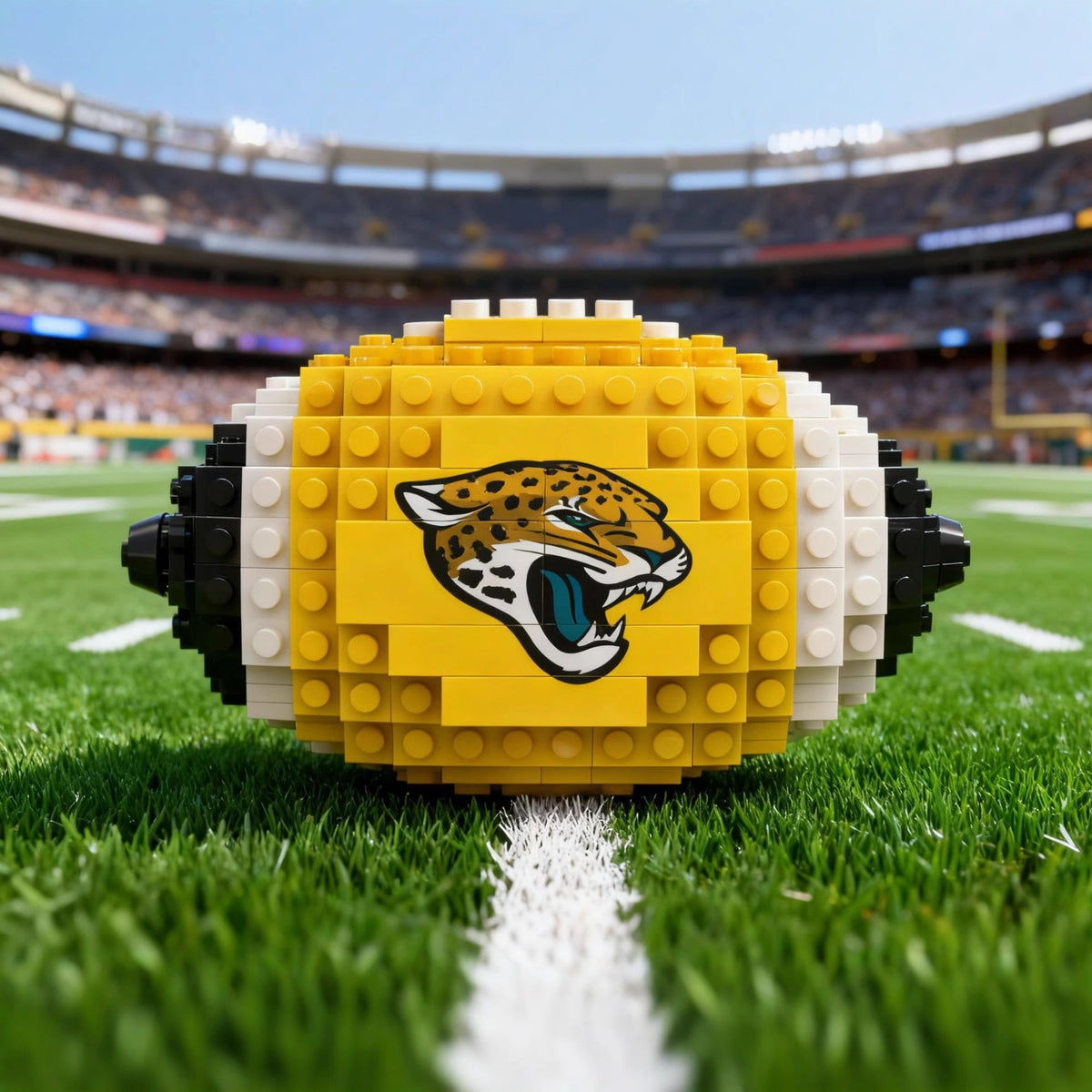 Cross-Border Rugby Series Educational Building Blocks for Fans: American-Style Assembly Toys, Sports, Wholesale, Building Blocks