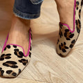 CHIC ANIMAL PRINT BALLET FLATS