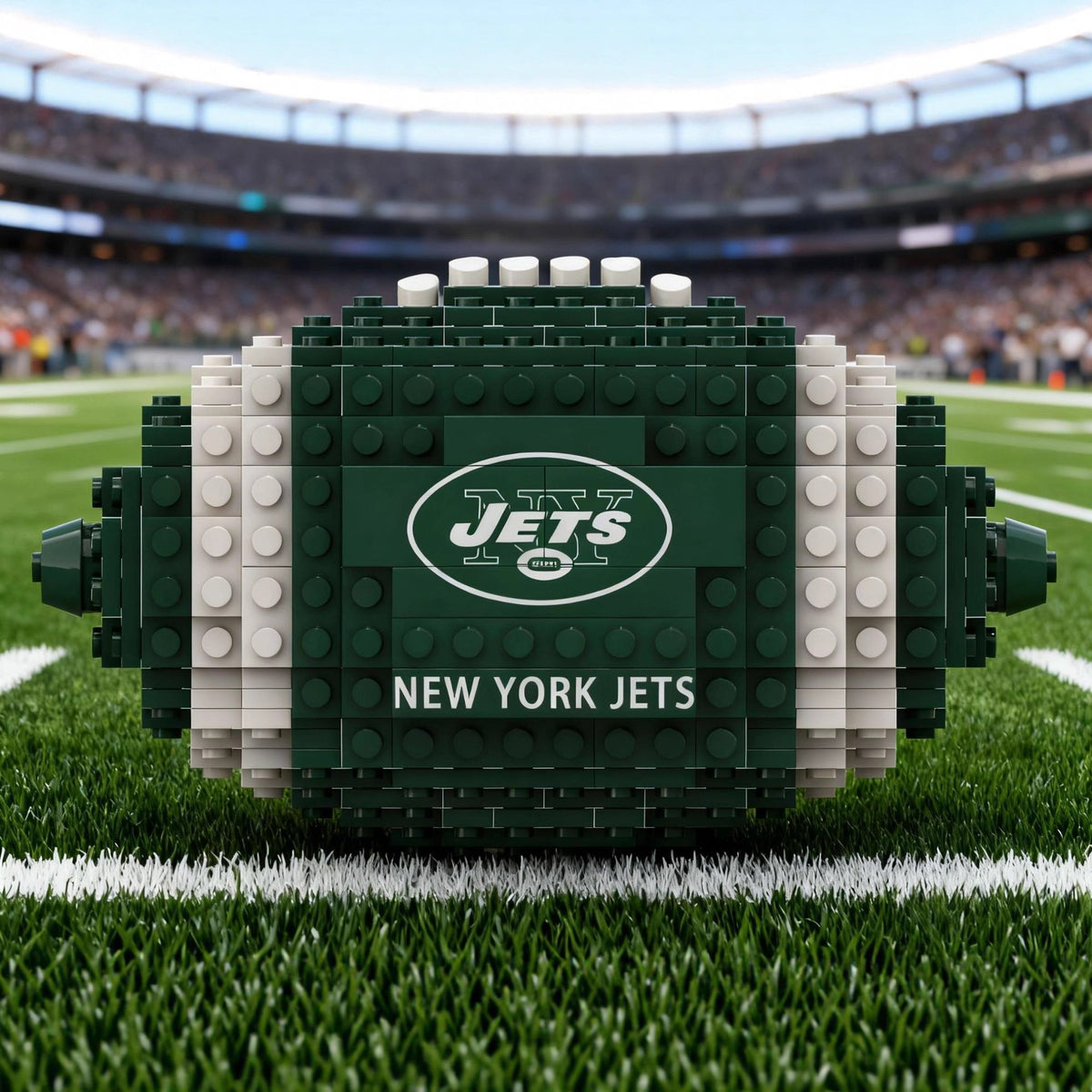 Cross-Border Rugby Series Educational Building Blocks for Fans: American-Style Assembly Toys, Sports, Wholesale, Building Blocks