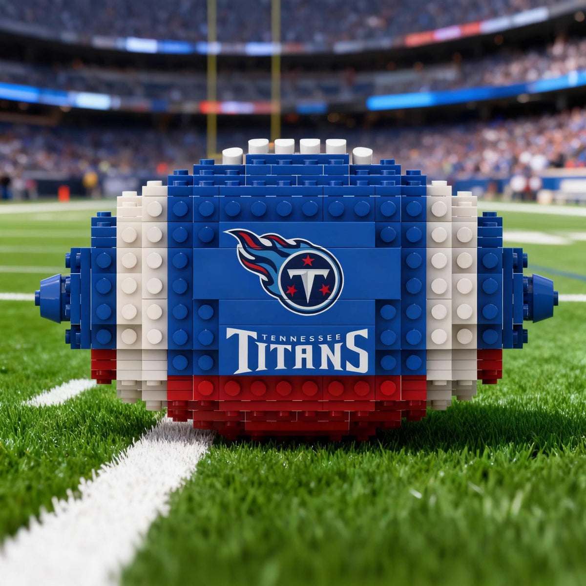 Cross-Border Rugby Series Educational Building Blocks for Fans: American-Style Assembly Toys, Sports, Wholesale, Building Blocks