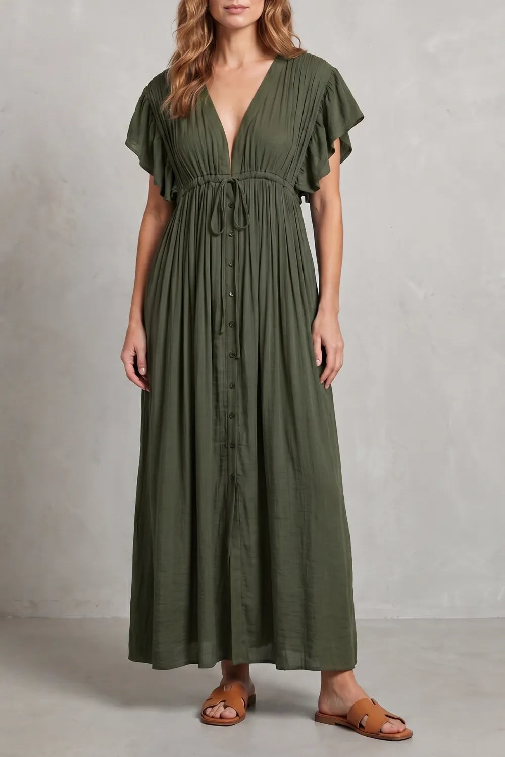 Airy resort elegance – Maxi dress