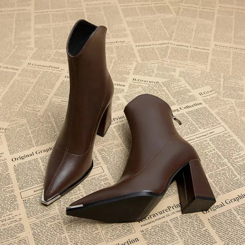 NOX? - Chrome Tip Chelsea Boots