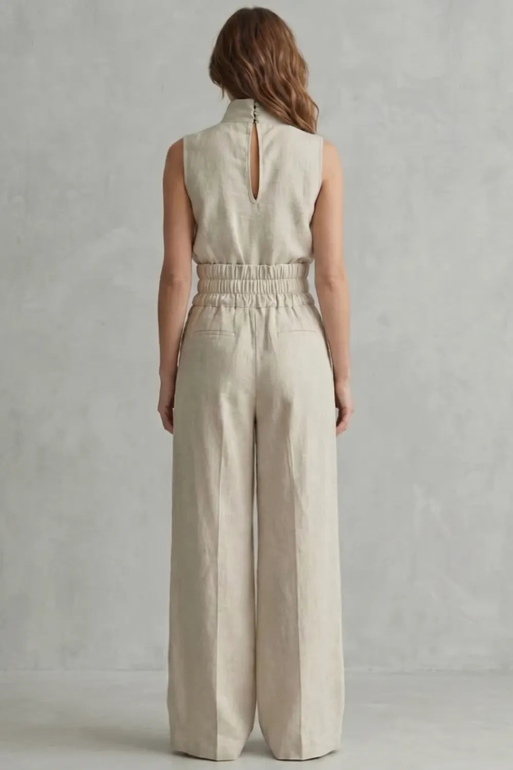 Minimalist elegance – Wide leg trouser set