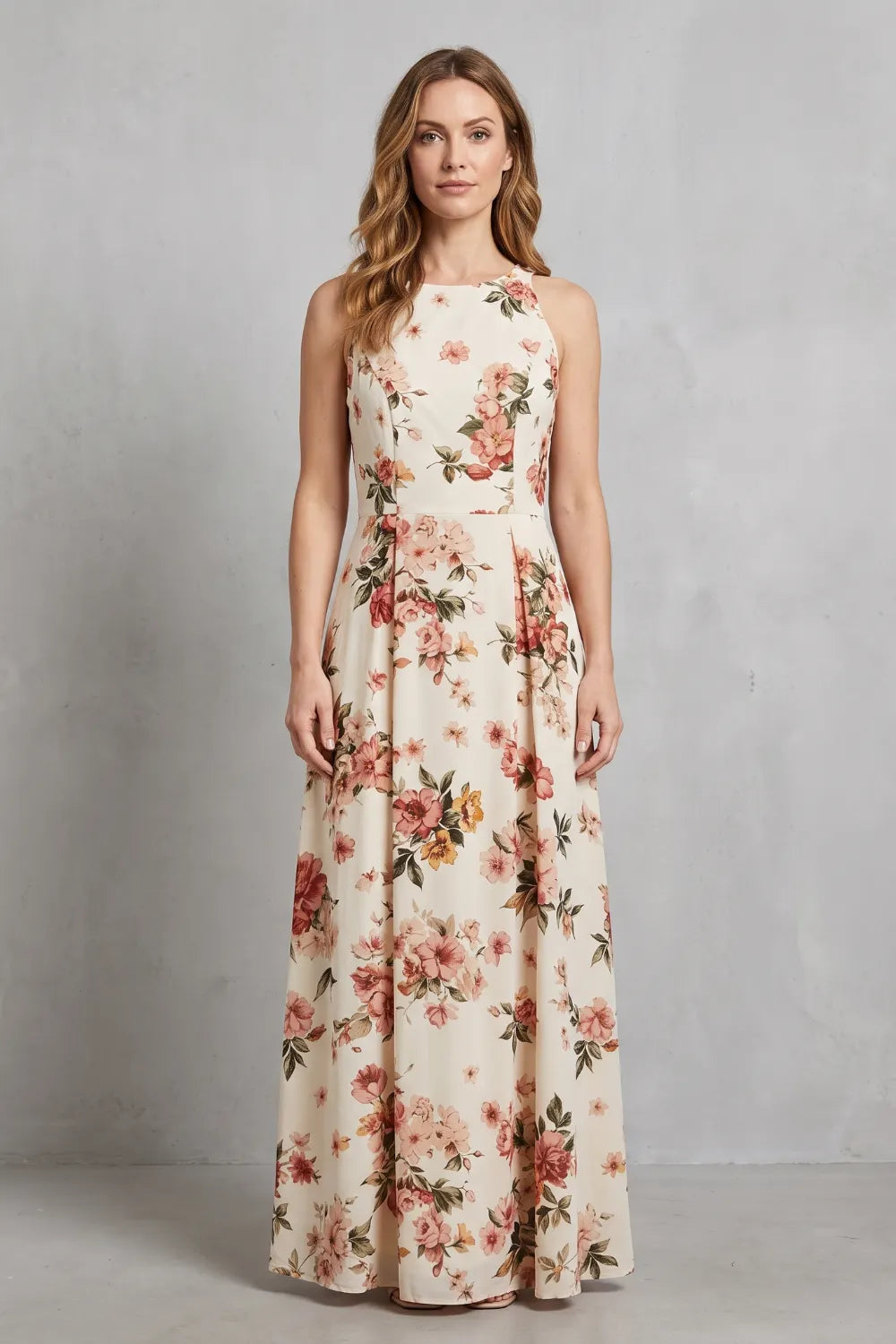 Timeless floral elegance – Maxi dress