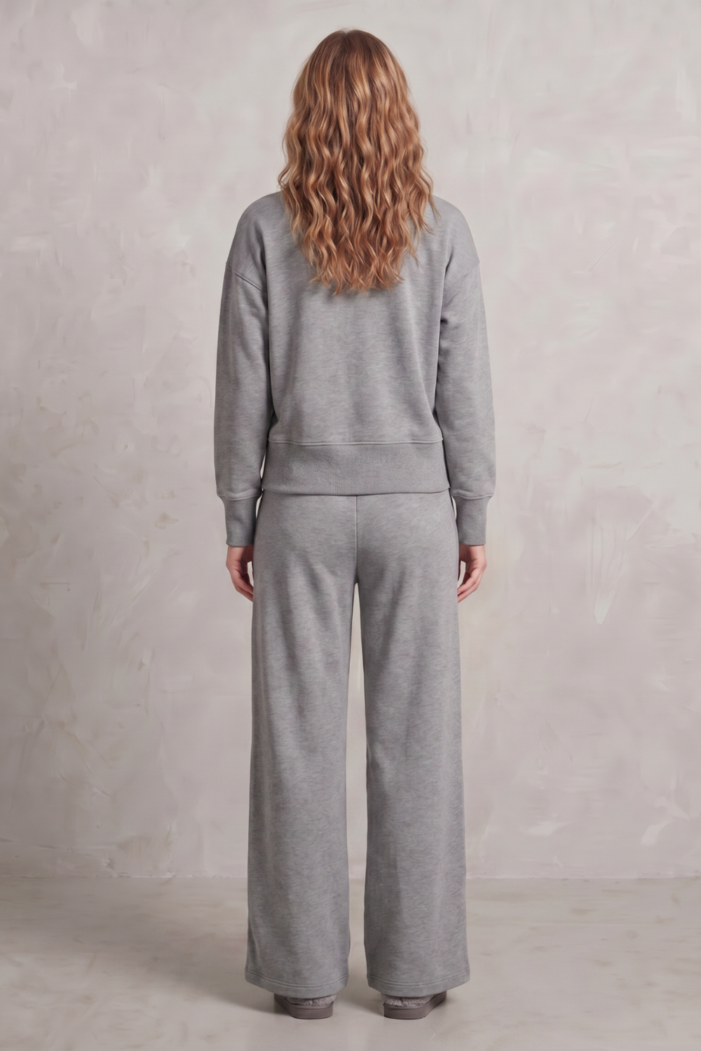 Relaxed fit – Wide-leg lounge set
