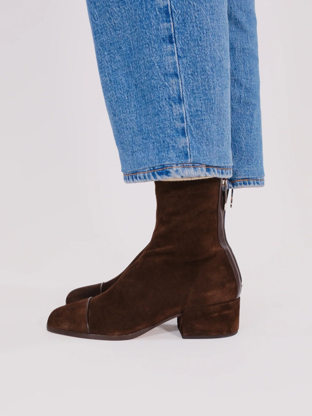 Lily | Elegant Suede Ankle Boots